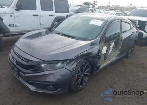 2019 Honda Civic Sport from USA, damaged, VIN 2HGFC2F88KH515774